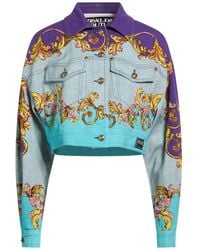 Versace Jeans Couture - Denim Outerwear - Lyst