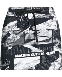 Versace Jeans Couture - Mini Skirt Cotton - Lyst