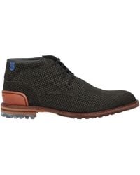 Floris Van Bommel - Dark Ankle Boots Leather - Lyst