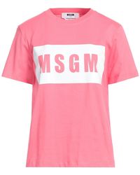 MSGM - T-shirt - Lyst