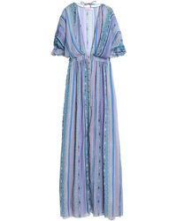 Matthew Williamson Long Dress - Purple