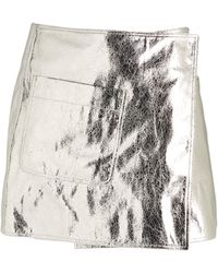 Rag & Bone - Mini Skirt Polyester, Polyurethane - Lyst