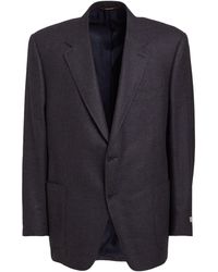 Canali - Midnight Blazer Wool - Lyst
