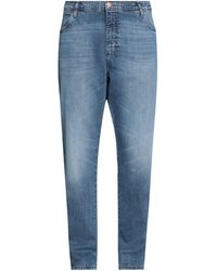 Spencer JeansWrangler in Denim da Uomo colore Blu Uomo Abbigliamento da Jeans da Jeans ampi e comodi