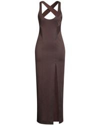 Galvan London - Maxi Dress Viscose, Polyamide, Elastane - Lyst
