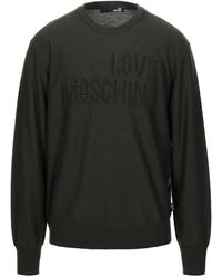 Love Moschino - Military Sweater Acrylic, Wool - Lyst