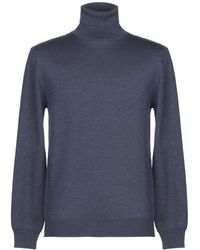 Heritage Turtleneck - Blue