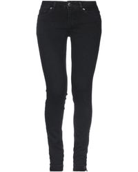 Maje Denim Trousers - Multicolour