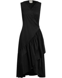 ALESSIA SANTI - Midi Dress Cotton - Lyst