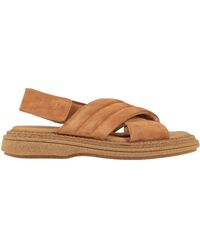 THE ANTIPODE - Camel Sandals Leather - Lyst