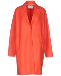 Harris Wharf London Manteau long - Orange