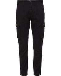Aeronautica Militare - Pants Cotton, Elastane - Lyst