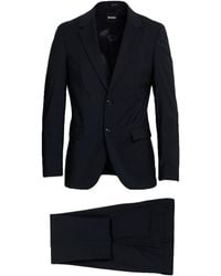BOSS - Suit Virgin Wool, Elastane - Lyst