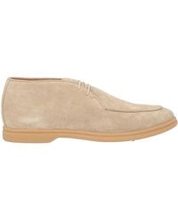 Eleventy - Sand Ankle Boots Leather - Lyst