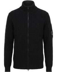 C.P. Company - Cardigan Wool, Polyamide - Lyst