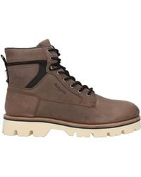 Blauer - Ankle Boots Leather, Textile Fibers - Lyst