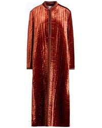 forte_forte - Overcoat & Trench Coat Viscose, Polyamide - Lyst