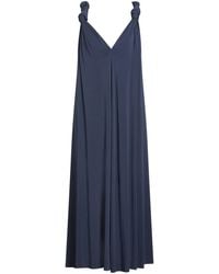 Jil Sander - Midi Dress Viscose, Elastane - Lyst