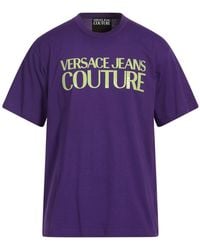 Versace Jeans Couture - T-Shirt Cotton - Lyst