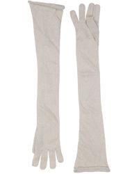 Circus Hotel - Gloves Viscose, Polyamide, Metallic Fiber, Polyester - Lyst