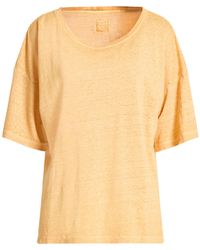 120% Lino - T-Shirt - Lyst