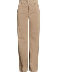 GRIFFAI - Khaki Pants Cotton, Elastane - Lyst