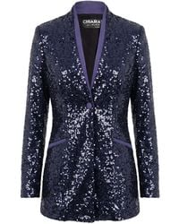 La Petite Robe Di Chiara Boni - Blazer Polyester, Polyamide, Elastane - Lyst