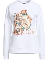 Roberto Cavalli - Sweatshirt Cotton, Polyester - Lyst