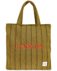 Lanvin - Sac porté épaule - Lyst
