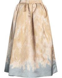 Dries Van Noten - Midi Skirt Polyester - Lyst
