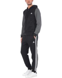 black adidas sweat suit