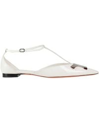 Santoni - Ballet Flats - Lyst
