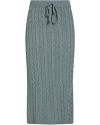 Peserico - Midi Skirt Virgin Wool, Silk, Viscose, Cashmere, Polyester - Lyst