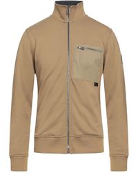 Belstaff - Khaki Sweatshirt Cotton, Elastane - Lyst
