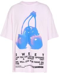 Jil Sander - T-Shirt Cotton - Lyst