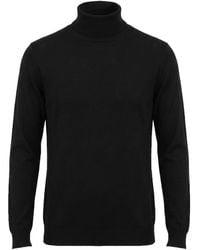 Lardini - Turtleneck Wool, Silk, Cashmere - Lyst