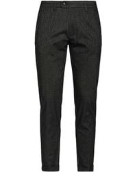 RE_HASH - Charcoal Pants Lyocell, Polyester, Viscose, Elastane - Lyst