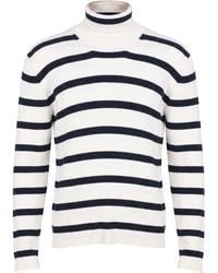 Emporio Armani - Turtleneck Virgin Wool, Cotton - Lyst
