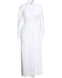 Max Mara - Maxi Dress Cotton, Elastane - Lyst
