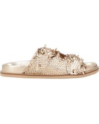 Emanuélle Vee - Sandals Leather - Lyst