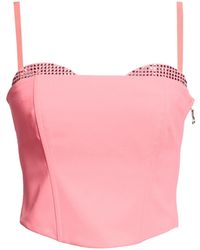Patrizia Pepe - Top Polyester, Glass - Lyst