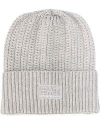 EA7 - Light Hat Cotton, Wool - Lyst