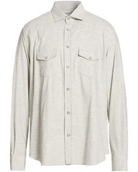 Eleventy - Light Shirt Cotton - Lyst