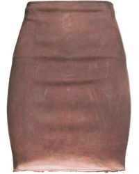 Rick Owens - Denim Skirt - Lyst