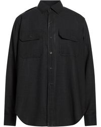 Maison Margiela - Charcoal Shirt Wool - Lyst