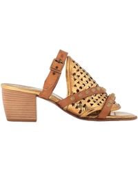 A.s.98 - Sandals Leather - Lyst