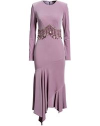 Elisabetta Franchi - Maxi Dress Polyester, Elastane - Lyst