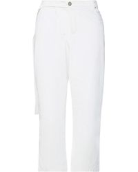 Lanvin Denim Trousers - White