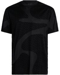 Emporio Armani - T-Shirt Lyocell, Cotton - Lyst