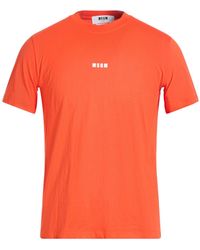 MSGM - T-Shirts - Lyst